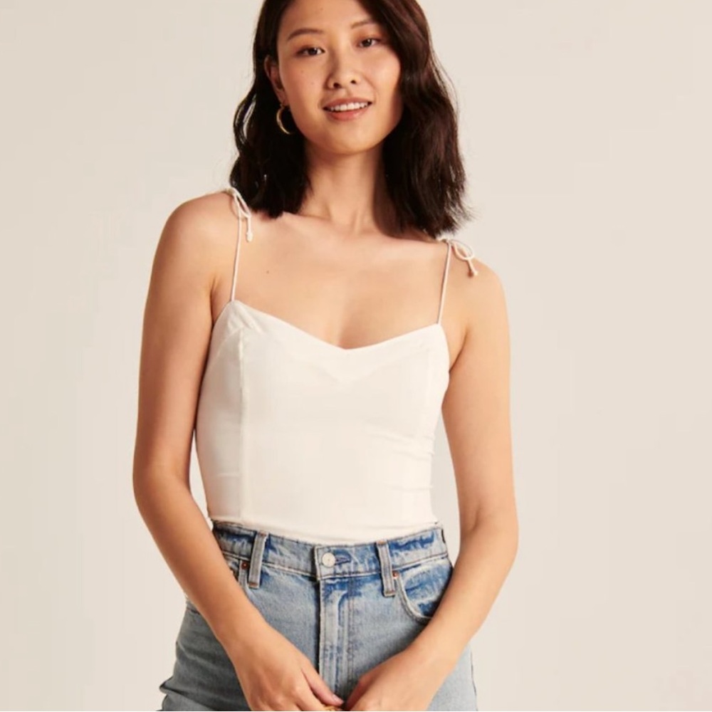 Abercrombie Tie Strap Tank Top - Picture 1 of 5